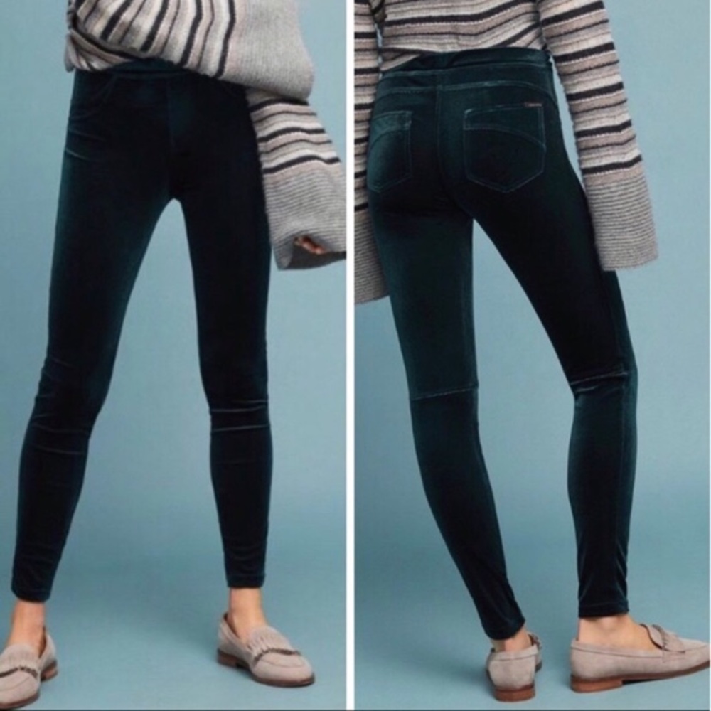 🆕NWT Sanctuary x Anthropologie Velvet Leggings